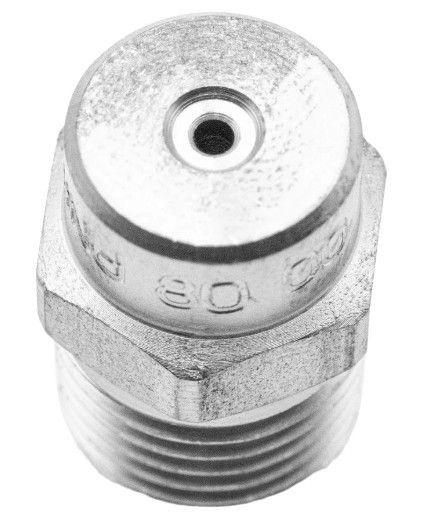 PNR 1/4" MNPT 0° 3.0 Stainless Steel Spray Nozzle