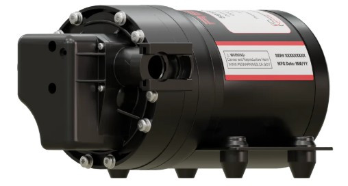 REMCO "Fatboy" DIAPHRAGM SOFTWASH PUMP, 7.0 GPM, 100 PSI, 12V