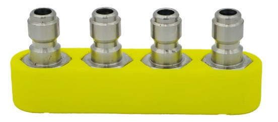 QUAD COUPLER ONLY **NO PLUGS**