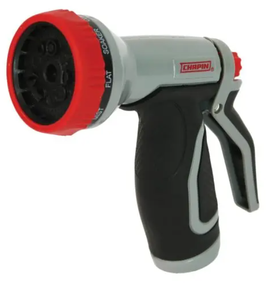 Chapin Sure-Grip 9-Pattern Garden Hose Nozzle