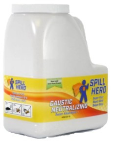 XSORB Caustic Neutralizing Absorbent Bottle 5.4 qt bottles (Case of 2)