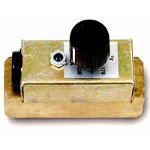 THERMOSTAT ADJ. 60-230 DEGREE IN LINE 1/2 FPT I/O, 110V 25 AMP