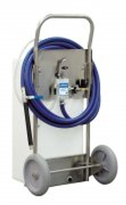 Portable 2 Wheel 20 Gallon Uni-Body Foamer (Compressed Air Required) - 35 to 125 PSI Water