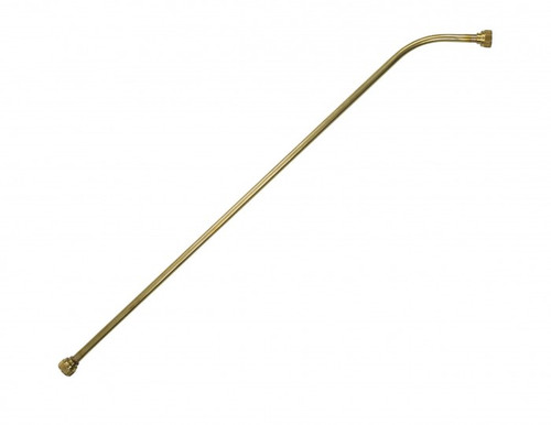 Extension Wand - Brass 24" Curved - Female