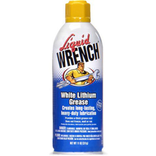 LIQUID WRENCH WHITE LITHIUM, 11oz Can. (Case of 12)