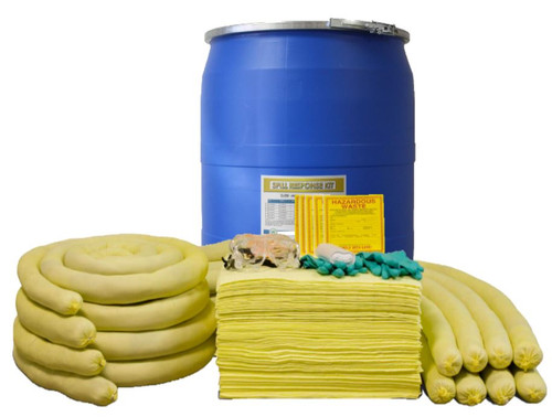 FiberLink Hazmat Spill Kit in 55 gallon Poly Drum