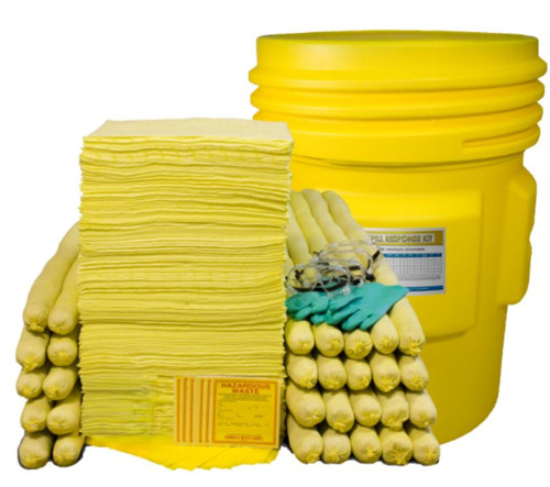 FiberLink Hazmat Spill Response Kit in 95 Gallon Lab Pack Drum