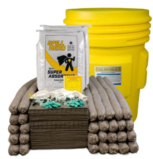 Spill Hero Universal Spill Kit in 95 Gal Drum