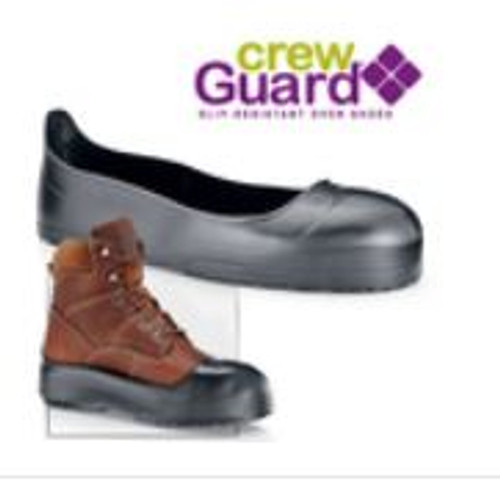 CrewGuard® Slip-Resistant for Boots - Soft Toe, Unisex, Black (Style# 54)