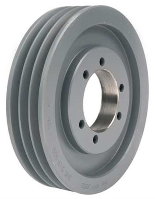 3-3V8.00 8.0" OD 3 GROOVE 3V PULLEY