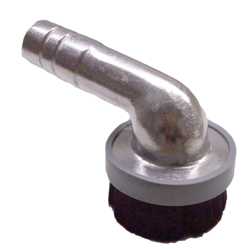 NIKRO -  5” Round Aluminum Dust Brush (520119)