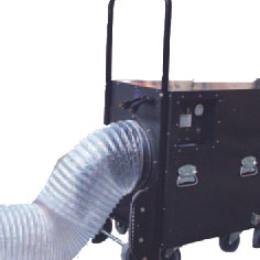 NIKRO - Exhaust Panel w/12" Flange (fits SL2000, SL4000,& EC5000)