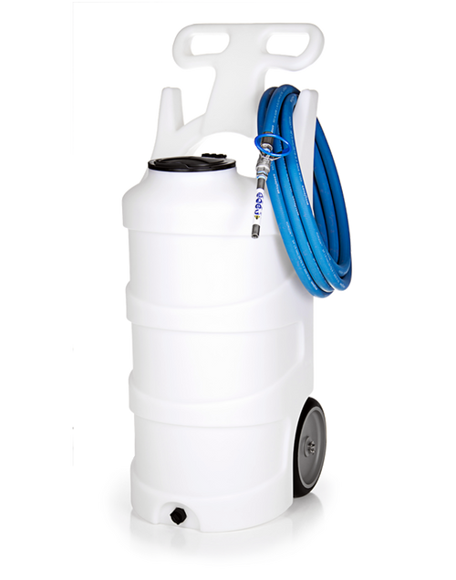 FOAMiT - 20 GAL PORTABLE FOAM UNIT-BATTERY OPERATED-NATURAL--SANTO-SS BALL VALVE WAND