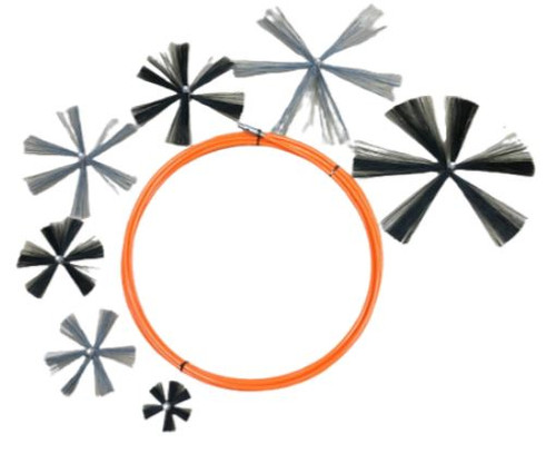 NIKRO - 33' Orange Jacket Cable Assembly (only, no brushes) (862533)
