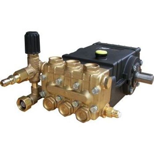 Pressure-Pro Fully Plumbed HP5535 3500 PSI 5.5 GPM Pump w/ Pumbing Kit - YVB75KDM-N Unloader