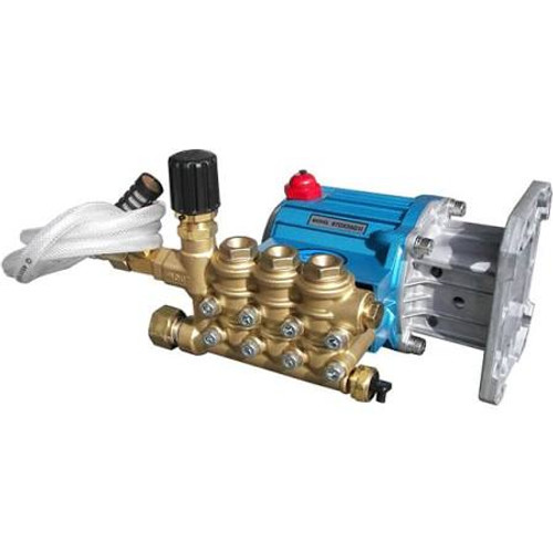 Pressure-Pro Fully Plumbed CAT 67 DX 4000 PSI 4.0 GPM Replacement Pump w/ Pulsar EZ Plumbing Kit