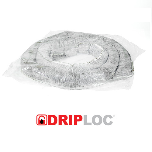 DRIPLOC OIL ONLY 3" X 9.5' SPHAG BOOM SOCK - CASE OF 5*** FREE SHIPPING ***