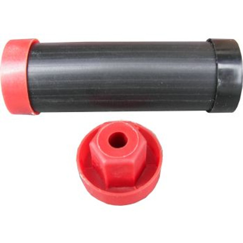  2140501U – Beckett Flex Couplings fits A-Housing Burners (NEW Style ADC Red X Black)