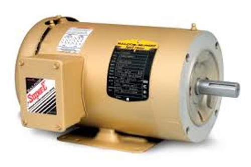 CEM3611T - 3HP BALDOR 1760RPM 182TC TEFC 3PH MOTOR 