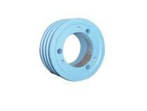 4-3V3.15 - Pulley, 4 Groove, 3.15" OD, SH Style Bushing