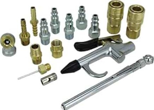 BE - 17 Pcs Pneumatic Accessory Kit