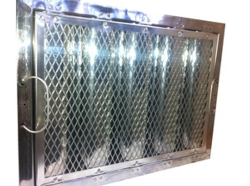 Kleen-Gard 20x16x2 Stainless Steel Spark Arrest Filter (No Handles)