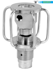 Mosmatic High Pressure Duct Cleaner Fixed TYR 3F / 3 Nozzle Warm Water 3 inch 1/4 in NPTF 81.605