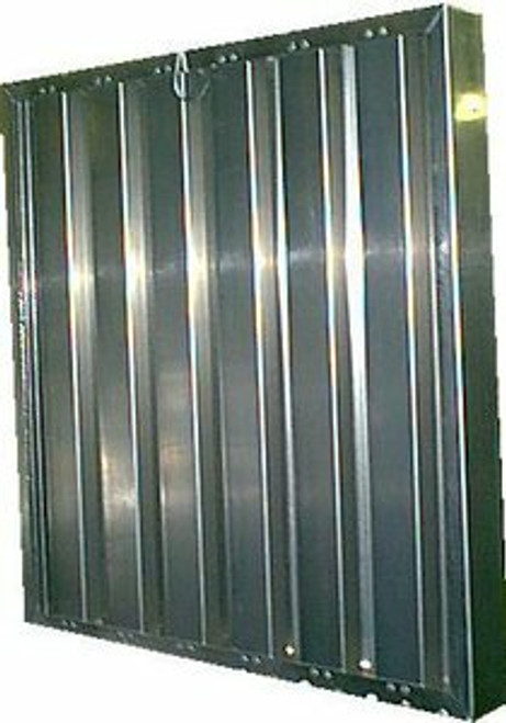 8x23.8125x1.75 Kitchen Guard Stainless Steel w/Bale Handles