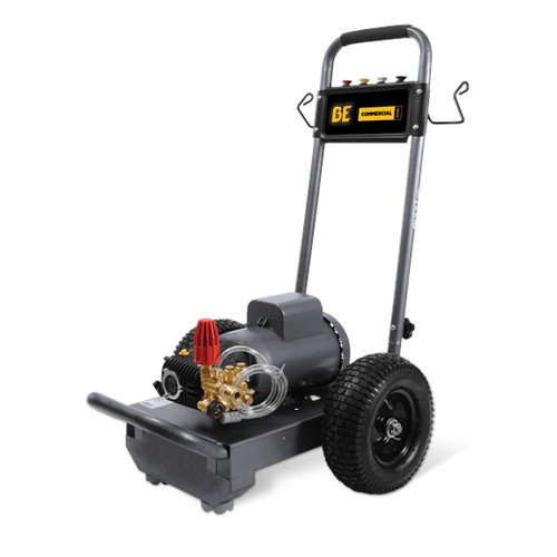 BE- 1,500 PSI - 3.0 GPM ELECTRIC PRESSURE WASHER WITH BALDOR MOTOR AND AR TRIPLEX PUMP
