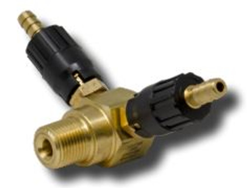 GP 100785 DUAL CHEM. INJECTOR 3-5 GPM, 4500 PSI Adjustable (2.1mm)