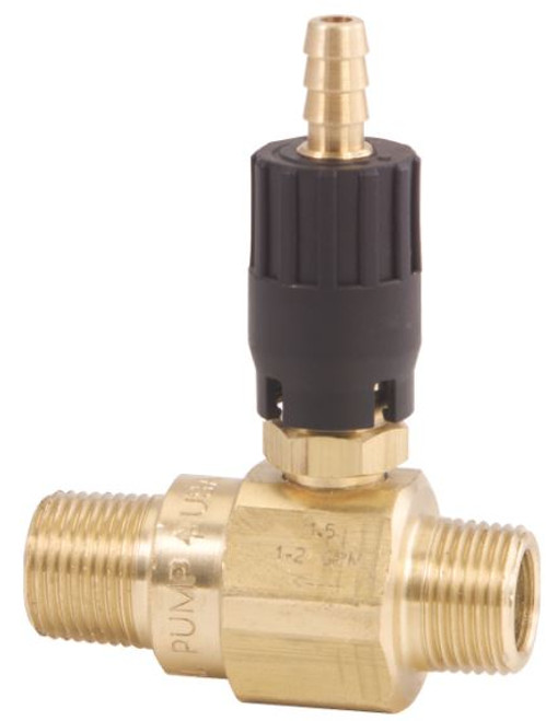 GP 100827 - Adjustable High Draw, Brass, Chemical Injector w/ Acid Kit, 1-2 GPM, 1.5mm