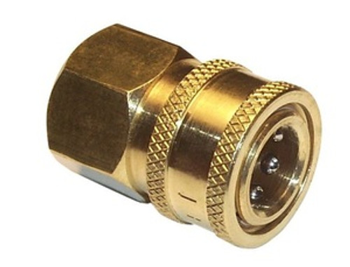 QC SOCKET 1/2" FNPT "ST" (BRASS) (Pack of 5)