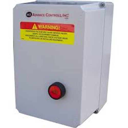 ACI 125435 - Magnetic Starter, 20 HP / 3PH / 460V w/ Auto Start/Stop w/ Step Down Transformer & Provisional Terminals