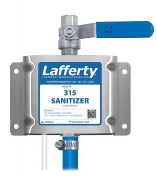 Lafferty 973650, 315 Sanitizer Venturi Injection System