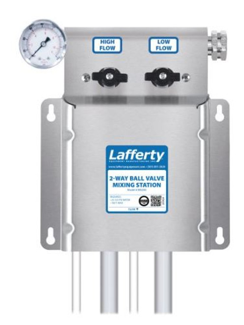 Lafferty 985200SS - 2 Way Ball Valve Stainless Steel Mixing Station