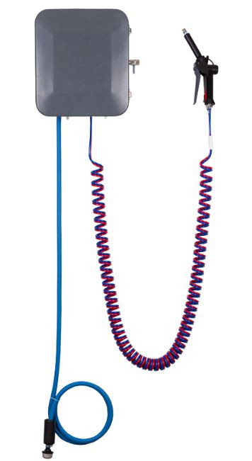 FOAMiT - Twin-Line Wall Mount Foam Unit-SANTO w/ 75 Ft. Twin Line Hose