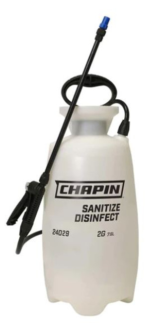 2-gallon Poly Tank Sprayer for Disinfection