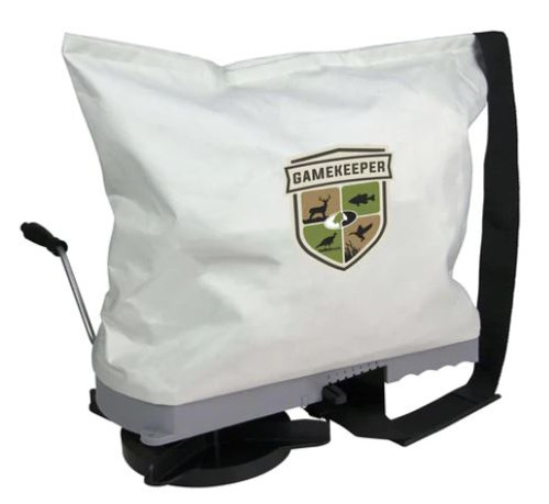 Gamekeeper 6324: 25-pound Handheld Bag Seeder with Waterproof Bag