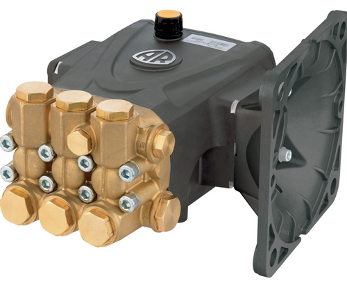 AR Pump RRA55G26E-F17 - 5.5 GPM, 3000 PSI, 1750 RPM, E Version, 1-1/8" Hollow Shaft Triplex Pump