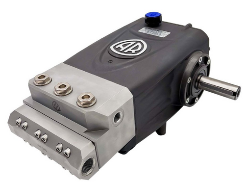 AR Pump RTX-SS30.500, 7.9 GPM, 7250 PSI, 1450 RPM, N Version, 30mm Solid Shaft Triplex Pump