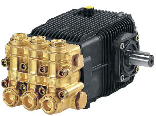 AR Pump SXW21.350,  5.55 GPM, 5000 PSI, 14500 RPM, N Version, 24mm Solid Shaft Triplex Pump