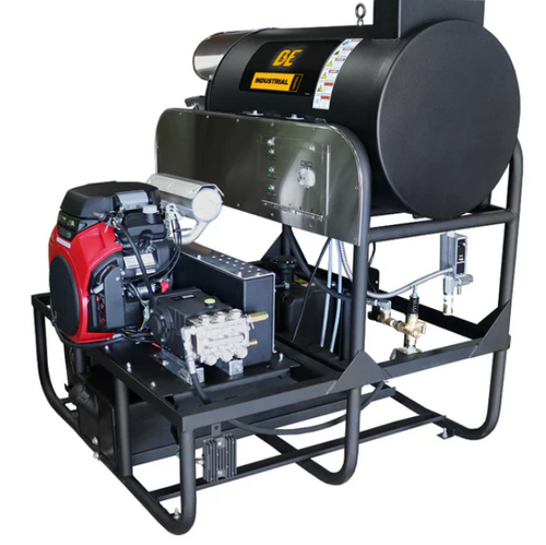BE Pressure Washer SKID- 3,000 PSI, 10 GPM, Hot Water, Honda GX690, AR Triplex Pump