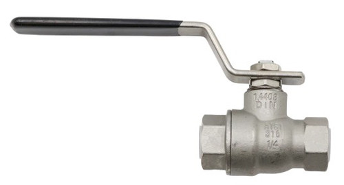 1/4" 1450 PSI ALBA AISI 316 Stainless Steel Ball Valve