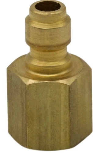 FOSTER QC PLUG 1/8" FPT BRASS