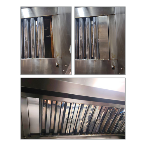 12" Tall Stainless Steel Filter Spacer, 0.25" - 3.75" (J-Hook)