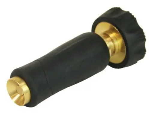 Chapin Brass, Rubber Grip Twist Hose Sprayer Nozzle