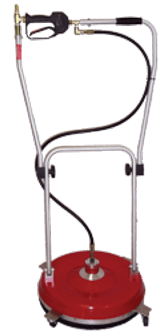 SIDEWINDER 20" SURFACE CLEANER W/WHEELS & FOLDING HANDLE SIDEWINDER 20" SURFACE CLEANER W/WHEELS & FOLDING HANDLE