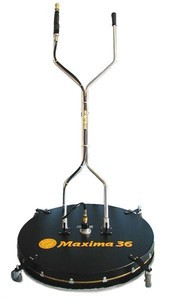 MAXIMA 36" SURFACE CLEANER W/CASTERS - 2 Tip