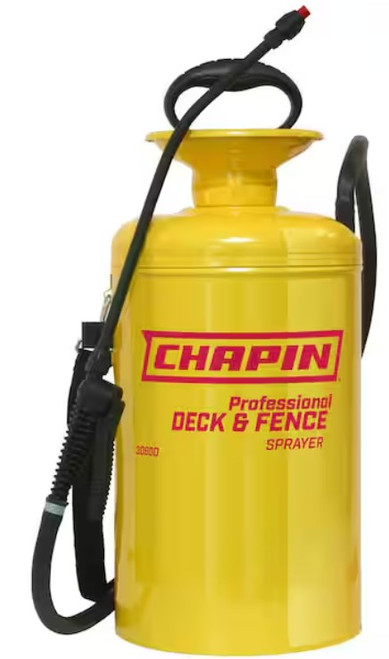 CHAPIN 30600 - Professional Deck and Fence, Tri-Poxy Steel Sprayer - 2 Gal