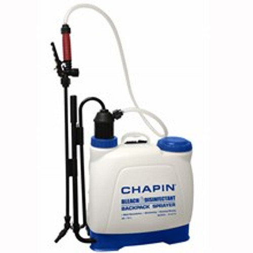 Euro Style Bleach and Disinfectant Backpack Sprayer - 4 Gal